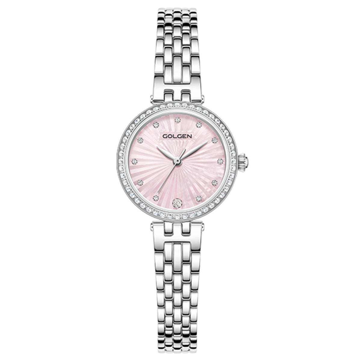 GOLGEN 9177 Luckey Crystal Quartz Watch