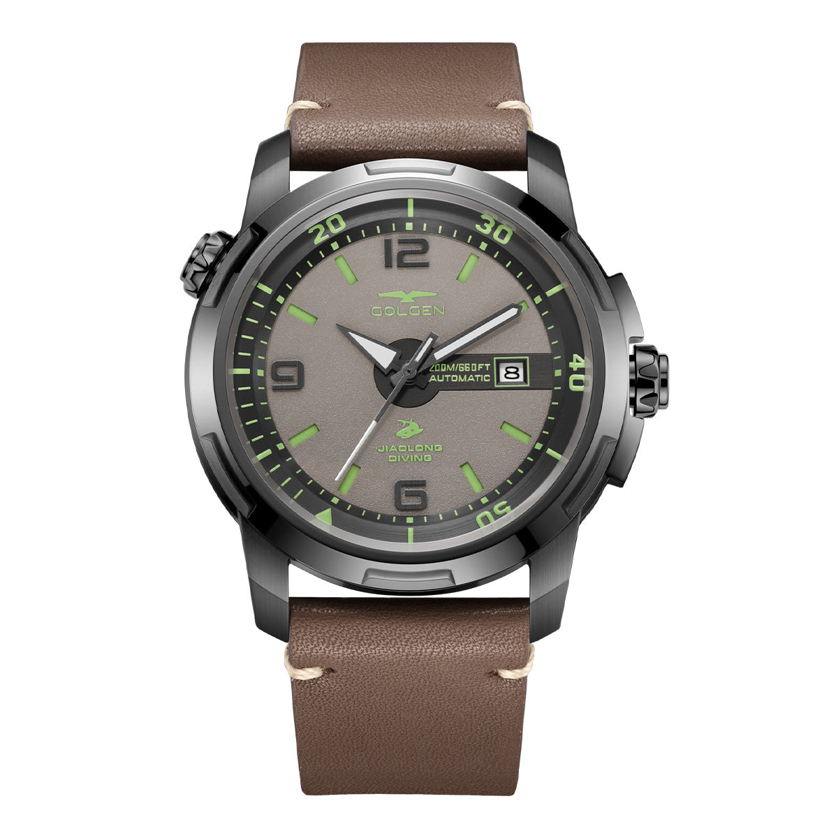 GOLGEN 16021 JIAOLONG Vintage Diver Watch