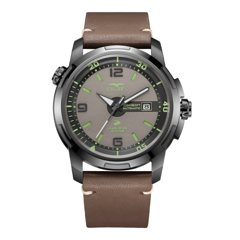 GOLGEN 16021 JIAOLONG Vintage Diver Watch