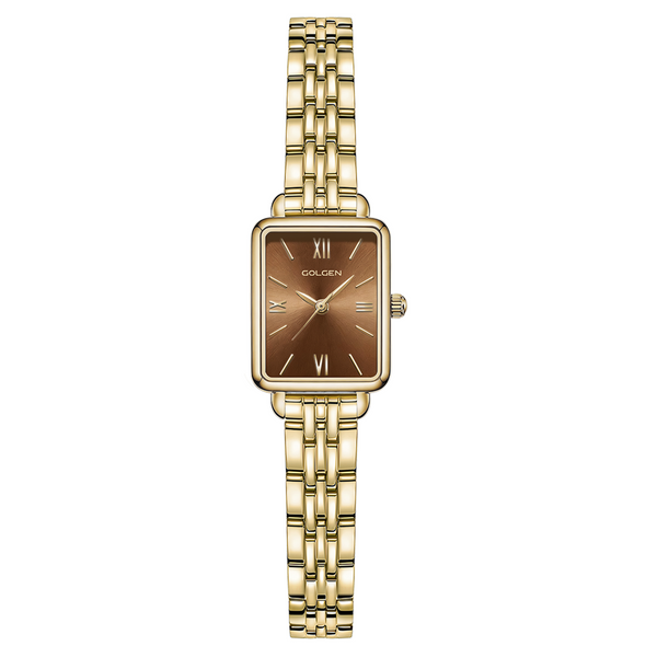 GOLGEN 19035 幸运系列方形石英腕表